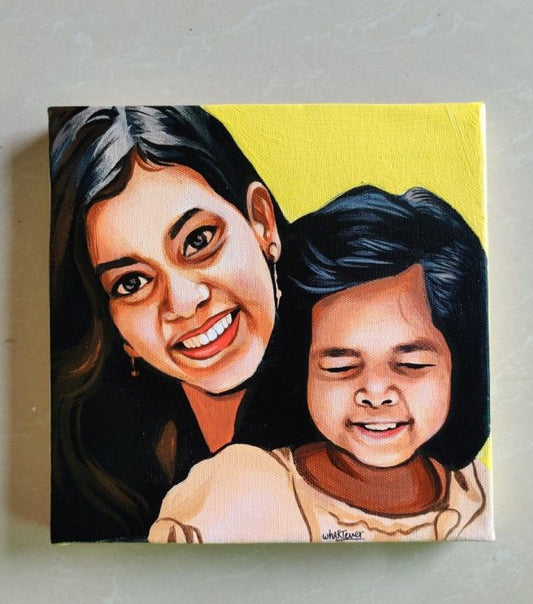 Mini Canvas Portrait