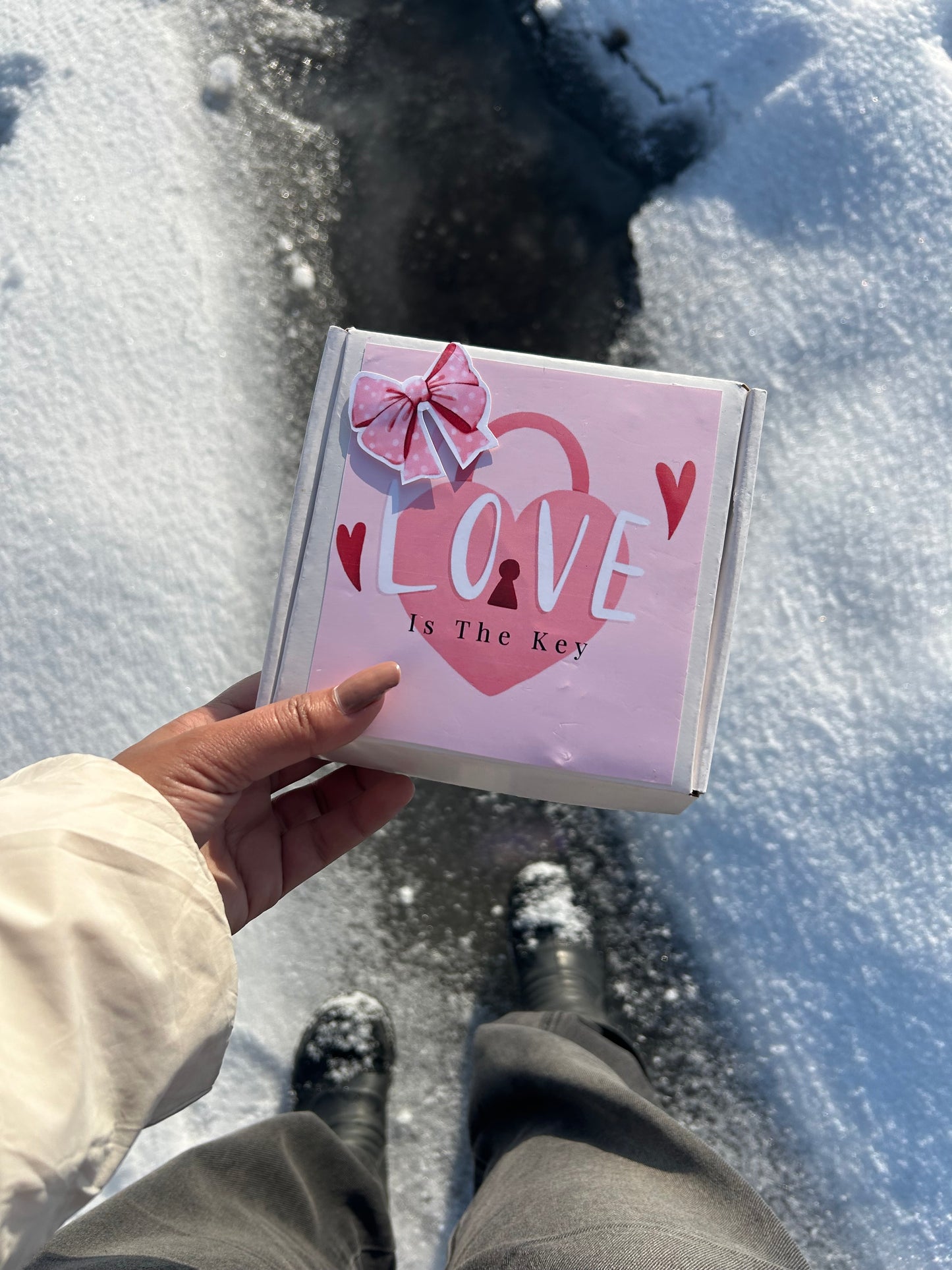 Shinchen I love u card with Necklace