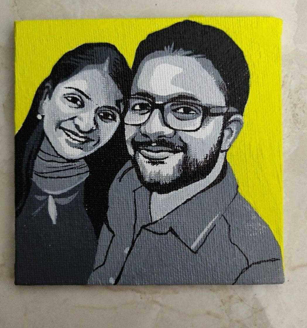 Mini Canvas Portrait
