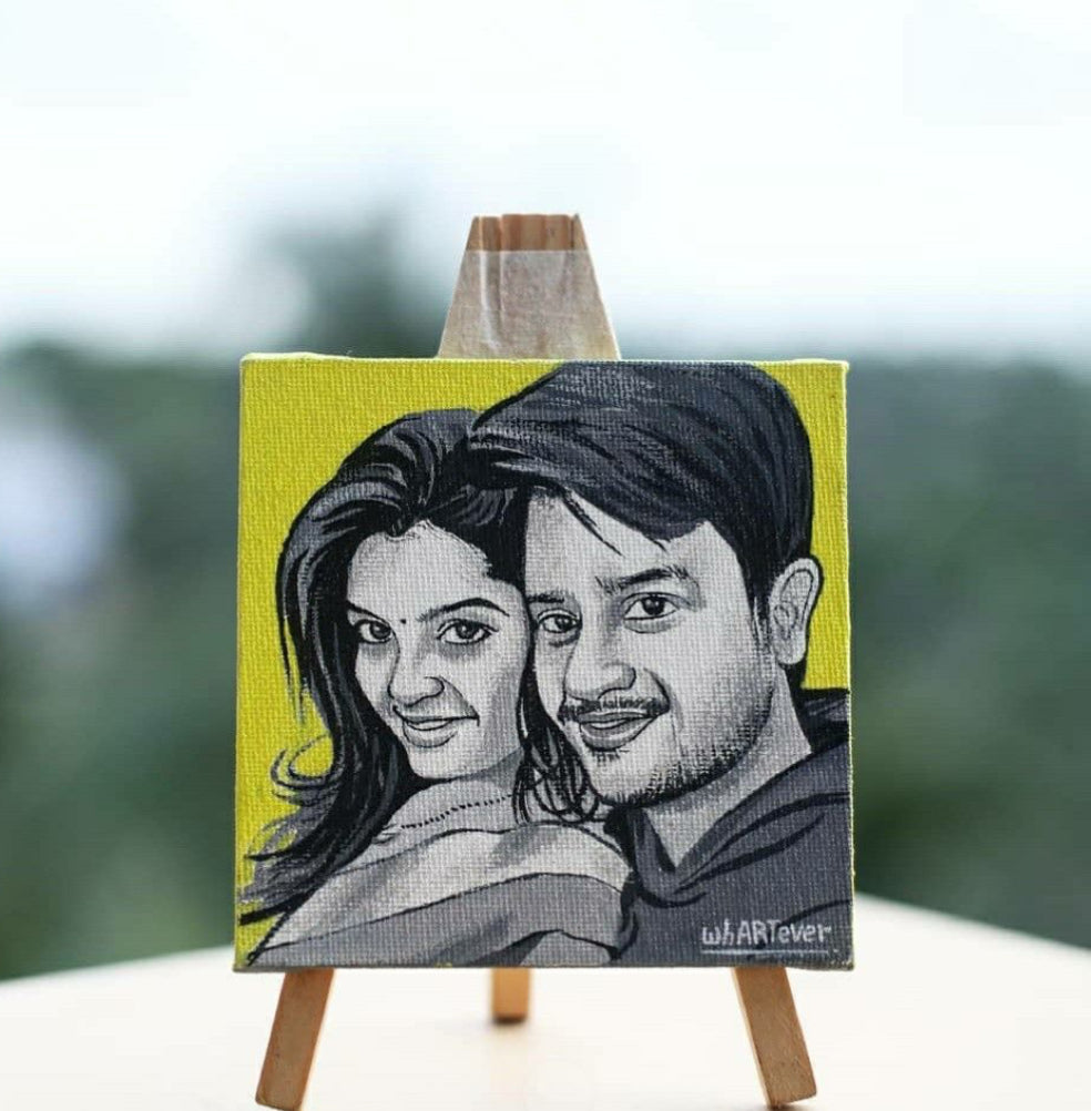 Mini Canvas Portrait