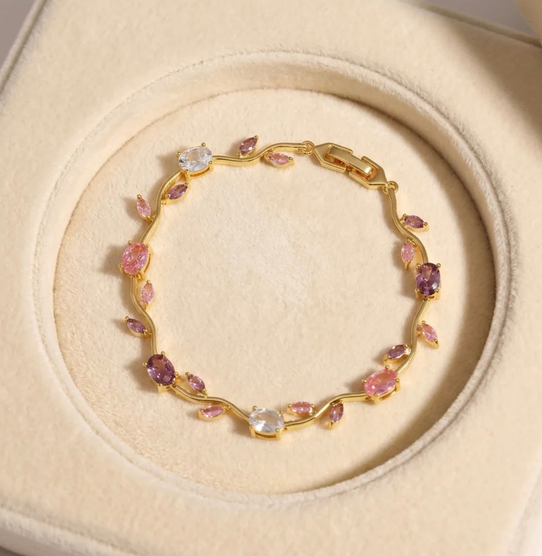 Tulip Floral Bracelet
