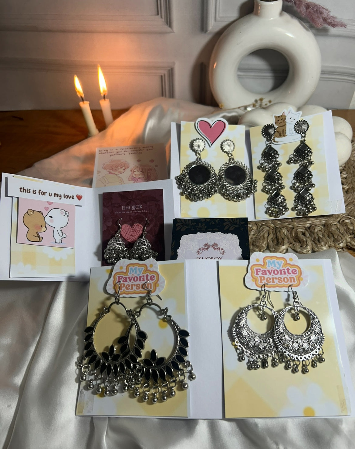 Viral 16 pair Jhumka with Box