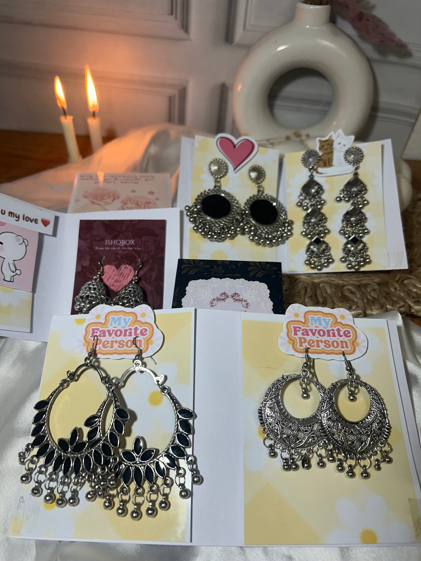 mini fire jhumka box