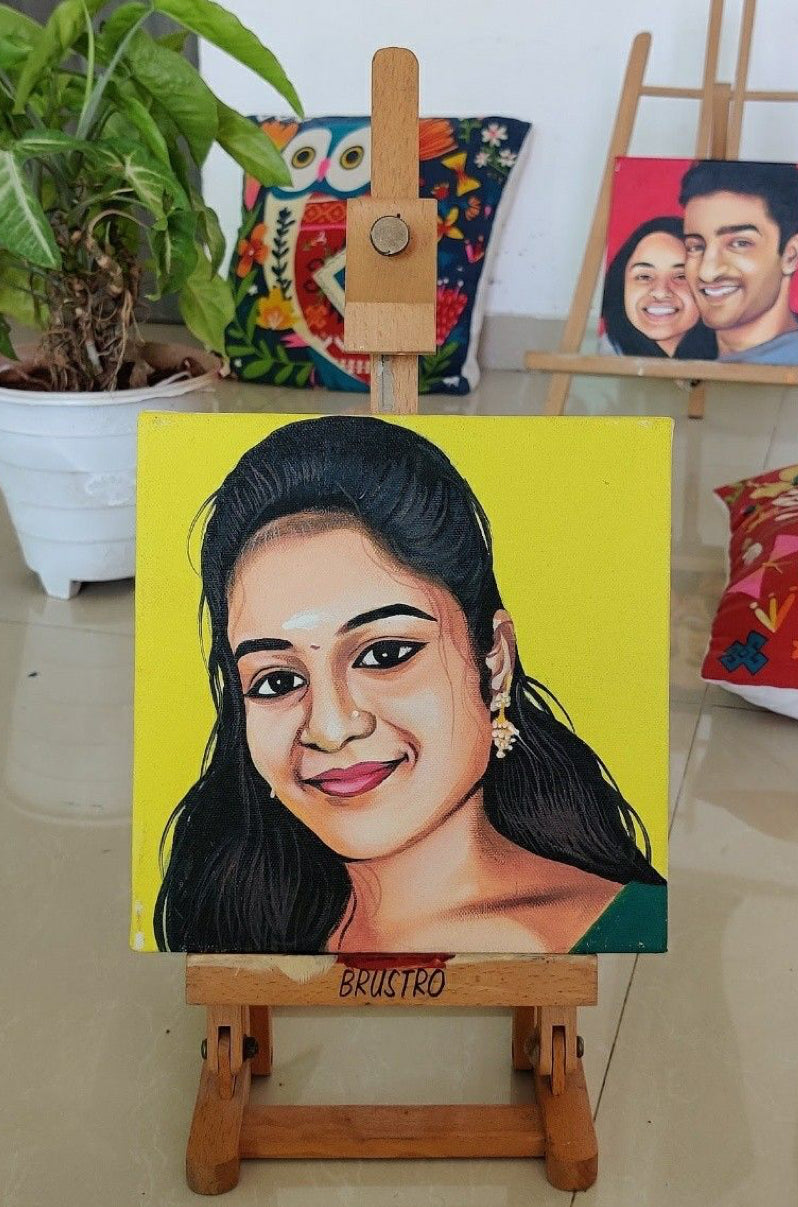 Mini Canvas Portrait