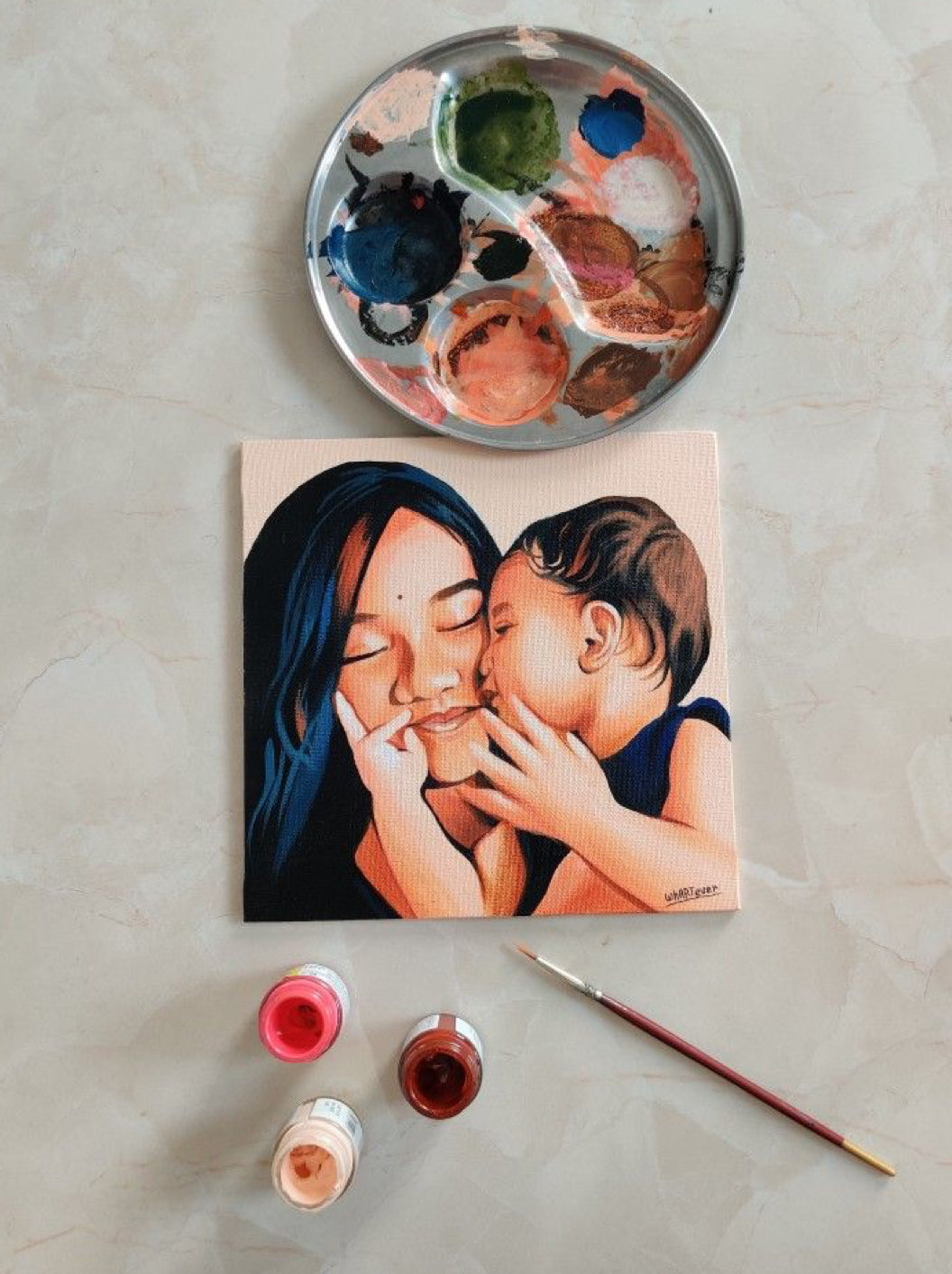 Mini Canvas Portrait
