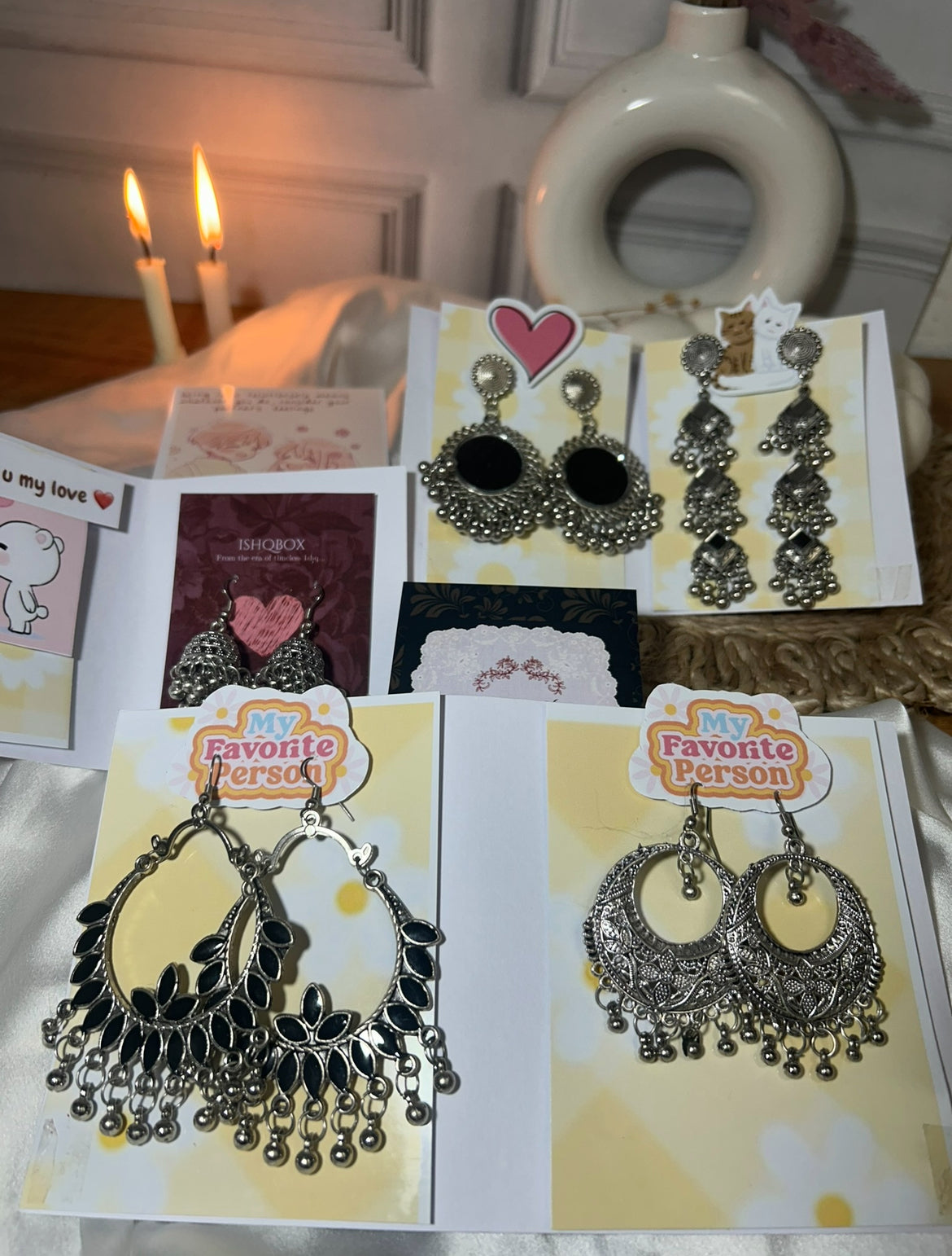 Viral 16 pair Jhumka with Box