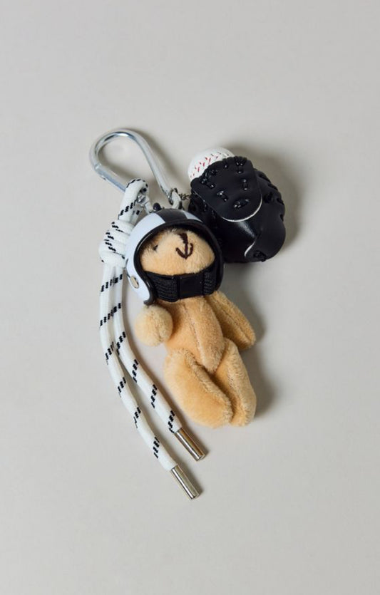 teddy keychain for him