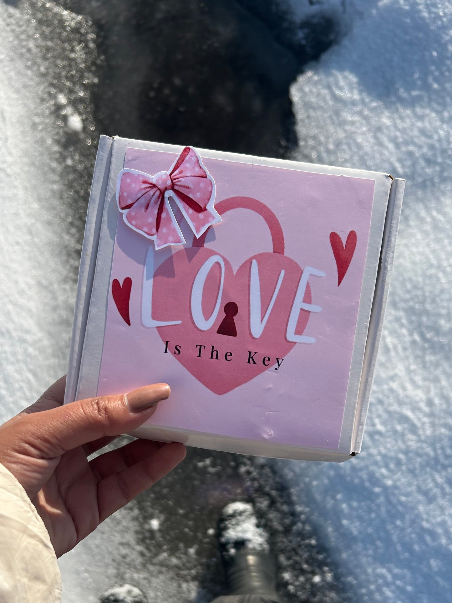 Shinchen I love u card with Necklace