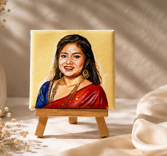 Mini Canvas Portrait